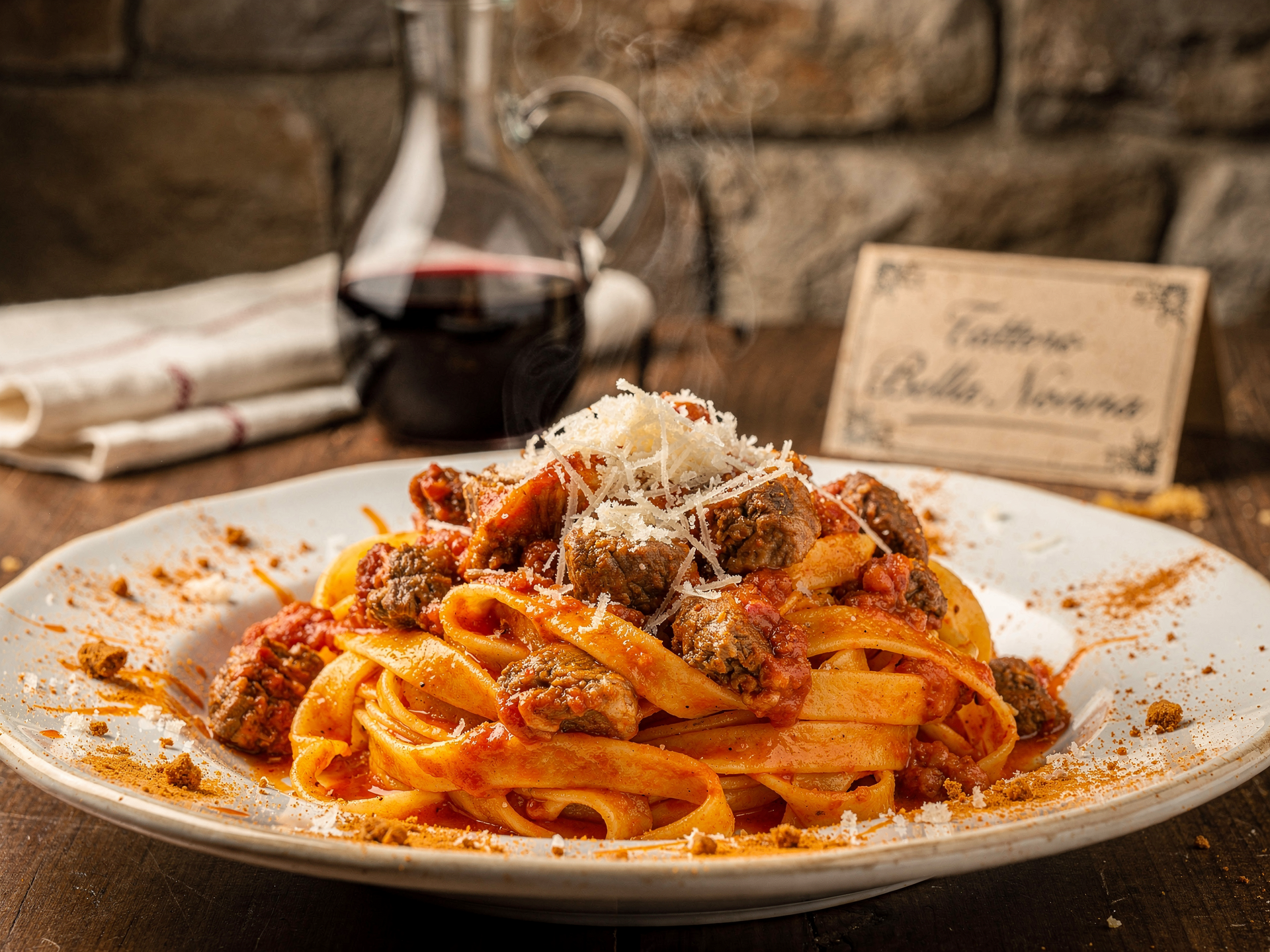 Tagliatelle al Ragù Bolognese do Tattero Bella Nonna